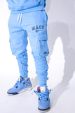 Light Blue College Sweats