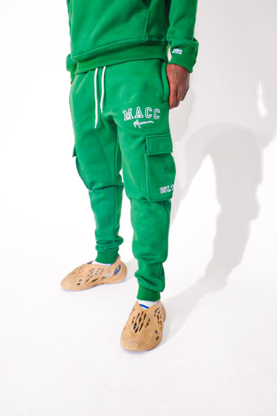Olive Green College Sweats