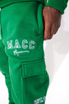Olive Green College Sweats