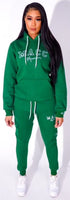 Green College Sweats