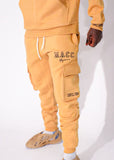 Tan Vintage College Sweats