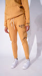 Tan Vintage College Sweats