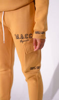 Tan Vintage College Sweats