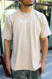 OVERSIZE TAN HEAVY TEE