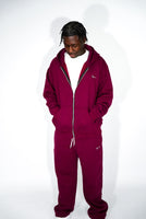 Burgundy Sweats