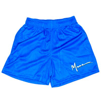 Blue Mesh Shorts