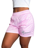 Pink Mesh Shorts