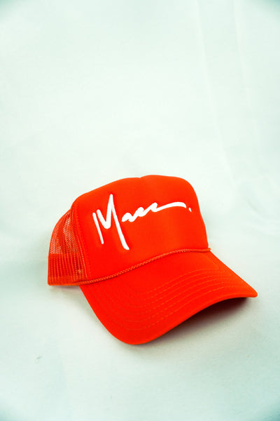 Orange "MACC" Hat