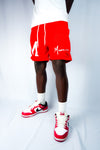 Red University Shorts