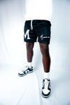 Black University Shorts