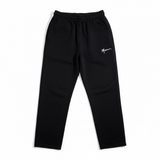 Black Straight Leg Sweats