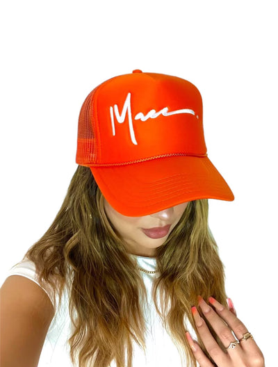 Orange "MACC" Hat