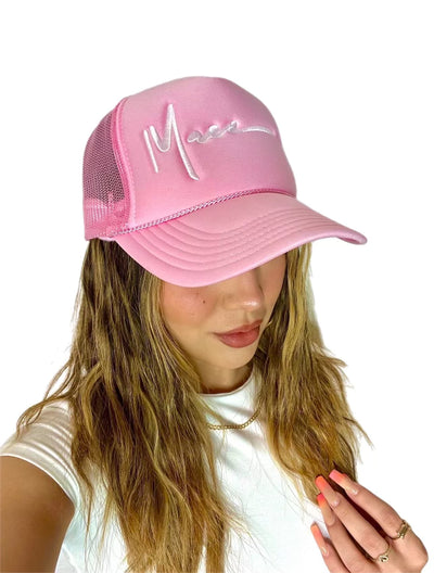 Pink "MACC" Hat