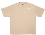 OVERSIZE TAN HEAVY TEE