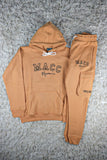 Tan Vintage College Sweats