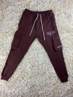 Brown Cargo Sweats