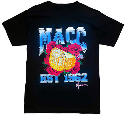 Black Cold Roses Graphic Tee
