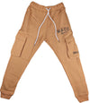 Tan Vintage College Sweats