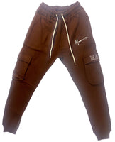 Brown Cargo Sweats